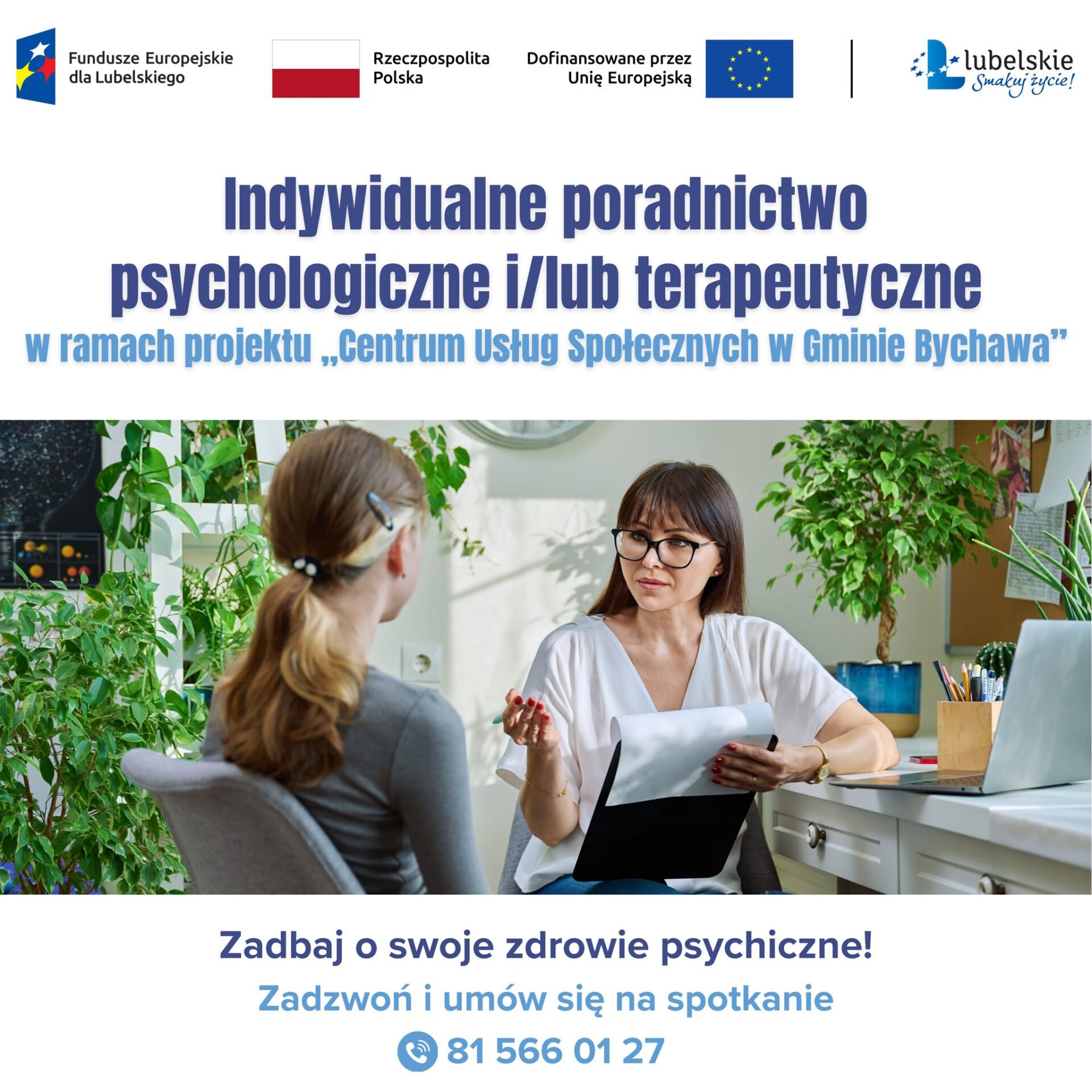 Bezpłatne indywidualne poradnictwo psychologiczne